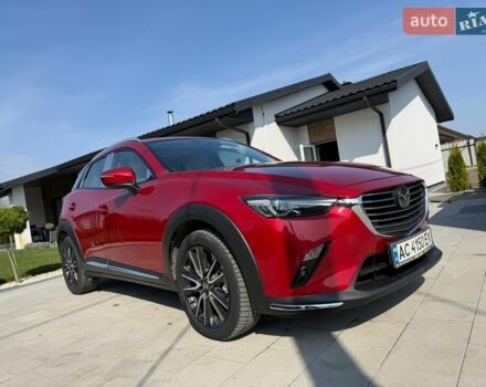 Красный Мазда СХ-3, объемом двигателя 2 л и пробегом 120 тыс. км за 14500 $, фото 1 на Automoto.ua
