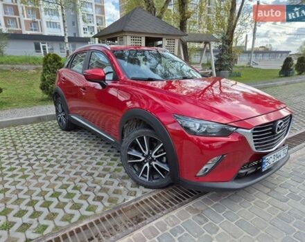 Красный Мазда СХ-3, объемом двигателя 2 л и пробегом 130 тыс. км за 15500 $, фото 1 на Automoto.ua