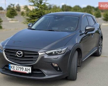 Серый Мазда СХ-3, объемом двигателя 2 л и пробегом 113 тыс. км за 17500 $, фото 2 на Automoto.ua