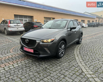 Серый Мазда СХ-3, объемом двигателя 2 л и пробегом 76 тыс. км за 14500 $, фото 1 на Automoto.ua