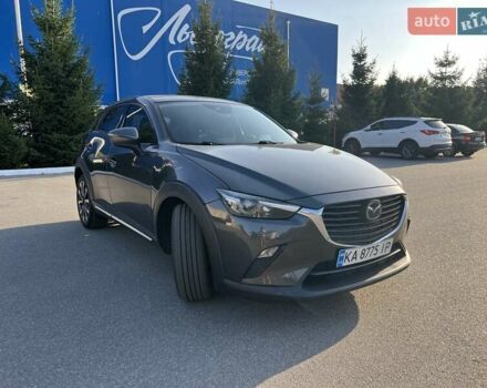 Серый Мазда СХ-3, объемом двигателя 2 л и пробегом 61 тыс. км за 17200 $, фото 1 на Automoto.ua
