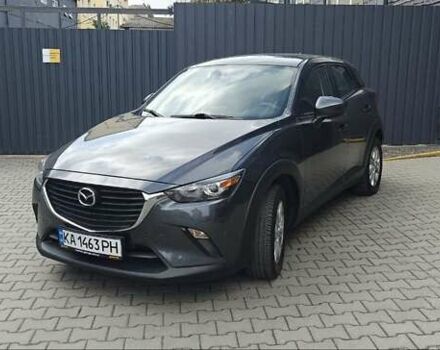 Серый Мазда СХ-3, объемом двигателя 2 л и пробегом 79 тыс. км за 13900 $, фото 1 на Automoto.ua