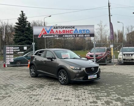 Сірий Мазда СХ-3, об'ємом двигуна 2 л та пробігом 75 тис. км за 15999 $, фото 1 на Automoto.ua