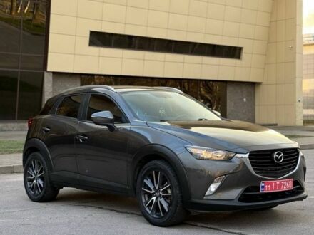 Сірий Мазда СХ-3, об'ємом двигуна 2 л та пробігом 100 тис. км за 13800 $, фото 1 на Automoto.ua