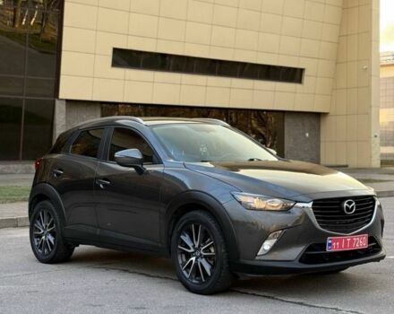 Серый Мазда СХ-3, объемом двигателя 2 л и пробегом 100 тыс. км за 13800 $, фото 1 на Automoto.ua
