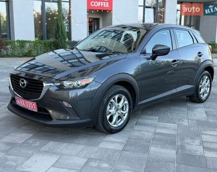 Серый Мазда СХ-3, объемом двигателя 2 л и пробегом 162 тыс. км за 13800 $, фото 1 на Automoto.ua