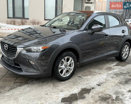 Серый Мазда СХ-3, объемом двигателя 2 л и пробегом 162 тыс. км за 13999 $, фото 1 на Automoto.ua