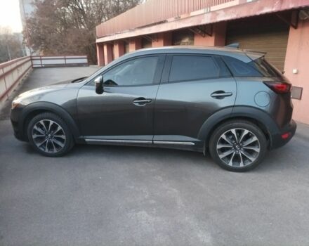 Сірий Мазда СХ-3, об'ємом двигуна 2 л та пробігом 65 тис. км за 14500 $, фото 1 на Automoto.ua