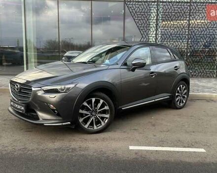 Сірий Мазда СХ-3, об'ємом двигуна 2 л та пробігом 22 тис. км за 22044 $, фото 1 на Automoto.ua