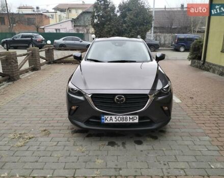 Серый Мазда СХ-3, объемом двигателя 2 л и пробегом 27 тыс. км за 17500 $, фото 1 на Automoto.ua