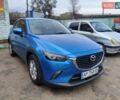 Синій Мазда СХ-3, об'ємом двигуна 2 л та пробігом 220 тис. км за 13200 $, фото 1 на Automoto.ua