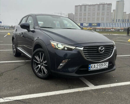 Синий Мазда СХ-3, объемом двигателя 2 л и пробегом 80 тыс. км за 14900 $, фото 1 на Automoto.ua