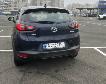 Синий Мазда СХ-3, объемом двигателя 2 л и пробегом 80 тыс. км за 14900 $, фото 2 на Automoto.ua