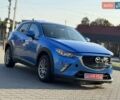 Синий Мазда СХ-3, объемом двигателя 2 л и пробегом 176 тыс. км за 9400 $, фото 1 на Automoto.ua