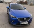 Синий Мазда СХ-3, объемом двигателя 2 л и пробегом 111 тыс. км за 14900 $, фото 1 на Automoto.ua