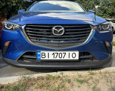 Синий Мазда СХ-3, объемом двигателя 2 л и пробегом 94 тыс. км за 13999 $, фото 9 на Automoto.ua