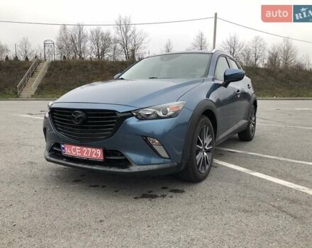 Синій Мазда СХ-3, об'ємом двигуна 2 л та пробігом 98 тис. км за 16500 $, фото 1 на Automoto.ua