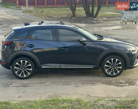 Синий Мазда СХ-3, объемом двигателя 2 л и пробегом 96 тыс. км за 17999 $, фото 3 на Automoto.ua
