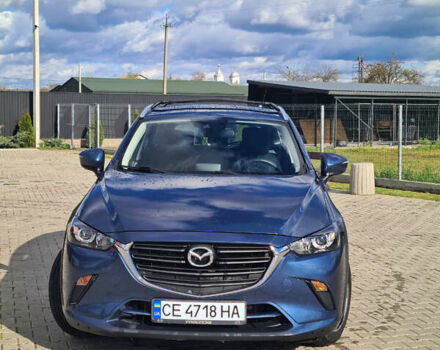 Синий Мазда СХ-3, объемом двигателя 2 л и пробегом 117 тыс. км за 14799 $, фото 1 на Automoto.ua