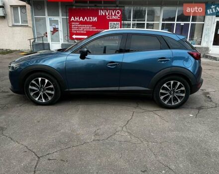 Синій Мазда СХ-3, об'ємом двигуна 2 л та пробігом 39 тис. км за 18500 $, фото 3 на Automoto.ua