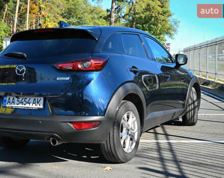 Синий Мазда СХ-3, объемом двигателя 2 л и пробегом 76 тыс. км за 19500 $, фото 2 на Automoto.ua