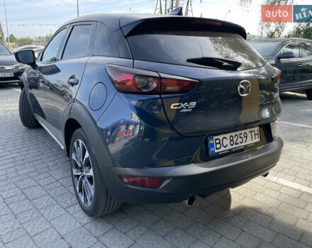 Синий Мазда СХ-3, объемом двигателя 2 л и пробегом 73 тыс. км за 17200 $, фото 3 на Automoto.ua