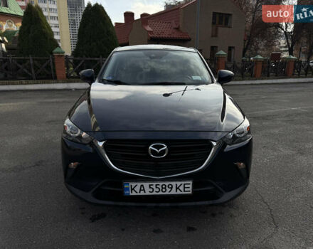 Синий Мазда СХ-3, объемом двигателя 2 л и пробегом 53 тыс. км за 14700 $, фото 1 на Automoto.ua