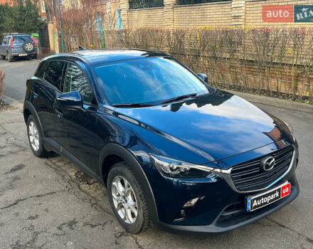 Синий Мазда СХ-3, объемом двигателя 2 л и пробегом 76 тыс. км за 19790 $, фото 4 на Automoto.ua