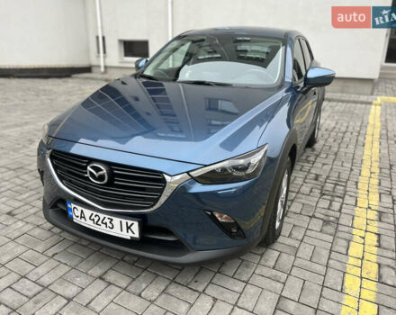 Синий Мазда СХ-3, объемом двигателя 2 л и пробегом 27 тыс. км за 20900 $, фото 1 на Automoto.ua