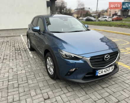Синий Мазда СХ-3, объемом двигателя 2 л и пробегом 27 тыс. км за 20900 $, фото 2 на Automoto.ua