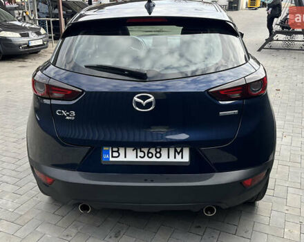 Синий Мазда СХ-3, объемом двигателя 2 л и пробегом 44 тыс. км за 17199 $, фото 3 на Automoto.ua