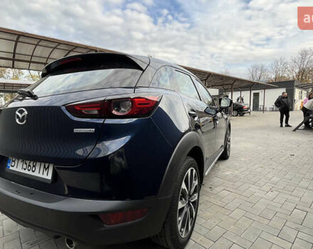 Синий Мазда СХ-3, объемом двигателя 2 л и пробегом 44 тыс. км за 17199 $, фото 4 на Automoto.ua