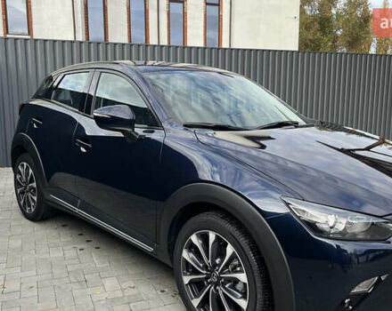 Синий Мазда СХ-3, объемом двигателя 2 л и пробегом 44 тыс. км за 17199 $, фото 1 на Automoto.ua