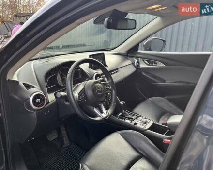 Синий Мазда СХ-3, объемом двигателя 2 л и пробегом 44 тыс. км за 17199 $, фото 6 на Automoto.ua