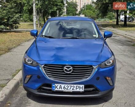 Синій Мазда СХ-3, об'ємом двигуна 2 л та пробігом 120 тис. км за 14200 $, фото 1 на Automoto.ua
