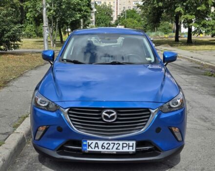 Синий Мазда СХ-3, объемом двигателя 2 л и пробегом 120 тыс. км за 14700 $, фото 1 на Automoto.ua