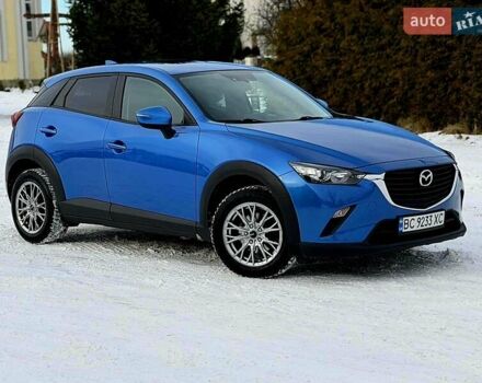 Синій Мазда СХ-3, об'ємом двигуна 2 л та пробігом 177 тис. км за 13300 $, фото 1 на Automoto.ua