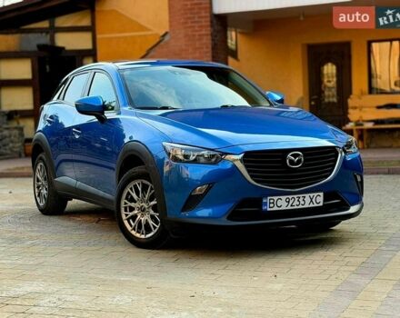 Синий Мазда СХ-3, объемом двигателя 2 л и пробегом 179 тыс. км за 12750 $, фото 1 на Automoto.ua