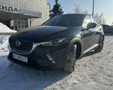 Синий Мазда СХ-3, объемом двигателя 2 л и пробегом 177 тыс. км за 15500 $, фото 1 на Automoto.ua