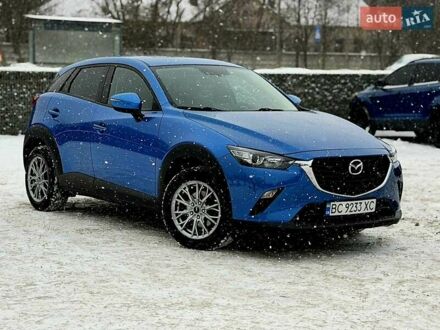 Синий Мазда СХ-3, объемом двигателя 2 л и пробегом 177 тыс. км за 13400 $, фото 1 на Automoto.ua