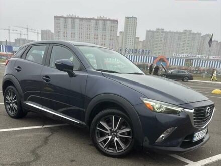 Синий Мазда СХ-3, объемом двигателя 2 л и пробегом 80 тыс. км за 14900 $, фото 1 на Automoto.ua