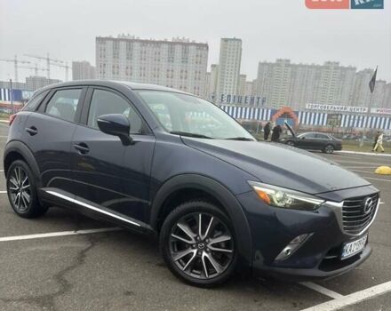 Синий Мазда СХ-3, объемом двигателя 2 л и пробегом 80 тыс. км за 14900 $, фото 1 на Automoto.ua