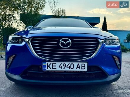 Синій Мазда СХ-3, об'ємом двигуна 2 л та пробігом 121 тис. км за 12900 $, фото 1 на Automoto.ua