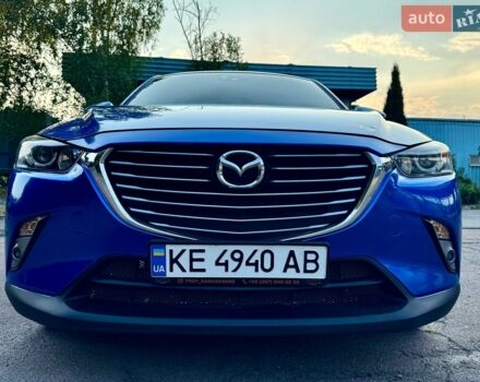Синий Мазда СХ-3, объемом двигателя 2 л и пробегом 135 тыс. км за 12900 $, фото 1 на Automoto.ua