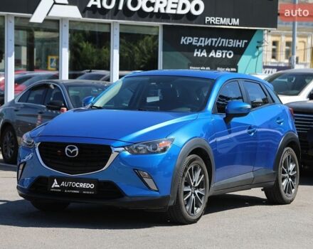 Синий Мазда СХ-3, объемом двигателя 2 л и пробегом 151 тыс. км за 14500 $, фото 1 на Automoto.ua
