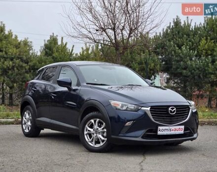 Синий Мазда СХ-3, объемом двигателя 2 л и пробегом 126 тыс. км за 13699 $, фото 1 на Automoto.ua