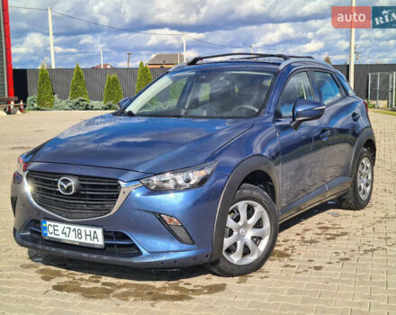 Синий Мазда СХ-3, объемом двигателя 2 л и пробегом 117 тыс. км за 14799 $, фото 1 на Automoto.ua