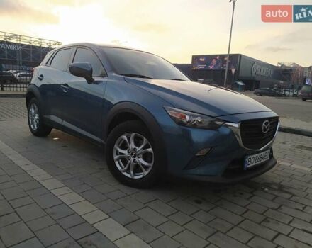 Синий Мазда СХ-3, объемом двигателя 2 л и пробегом 74 тыс. км за 15800 $, фото 1 на Automoto.ua