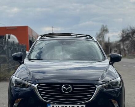 Синий Мазда СХ-3, объемом двигателя 2 л и пробегом 96 тыс. км за 17000 $, фото 1 на Automoto.ua