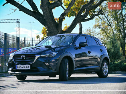 Синий Мазда СХ-3, объемом двигателя 2 л и пробегом 76 тыс. км за 19500 $, фото 1 на Automoto.ua